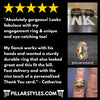 Unique Meteorite Ring Mens Wedding Band Tungsten Rose Gold Ring - Pillar Styles