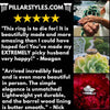 Free Pillar Styles Lifetime Warranty