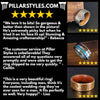 Hammered Meteorite Ring Mens Wedding Band Silver Ring Meteorite Wedding Band Tungsten Rings for Men
