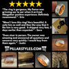 Hammered Meteorite Ring Mens Wedding Band Silver Ring Meteorite Wedding Band Tungsten Rings for Men