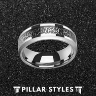 6mm Womens Celtic Knot Ring Irish Wedding Band - Pillar Styles