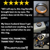 Black Whiskey Barrel Ring Mens Wedding Band Tungsten Ring Offset Inlay - Pillar Styles
