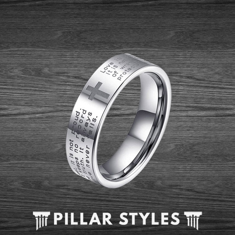 Christian Rings With Scripture Inscriptions Wedding Rings Bible Verses