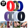 7 Pack Silicone Rings - Pillar Styles
