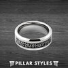 4mm & 6mm Celtic Knot Ring Irish Wedding Band Womens Ring - Pillar Styles